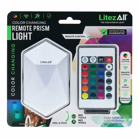PROMIER PRODUCTS Remote Control RGB Prism Light LA-PRSMRGB-6/24